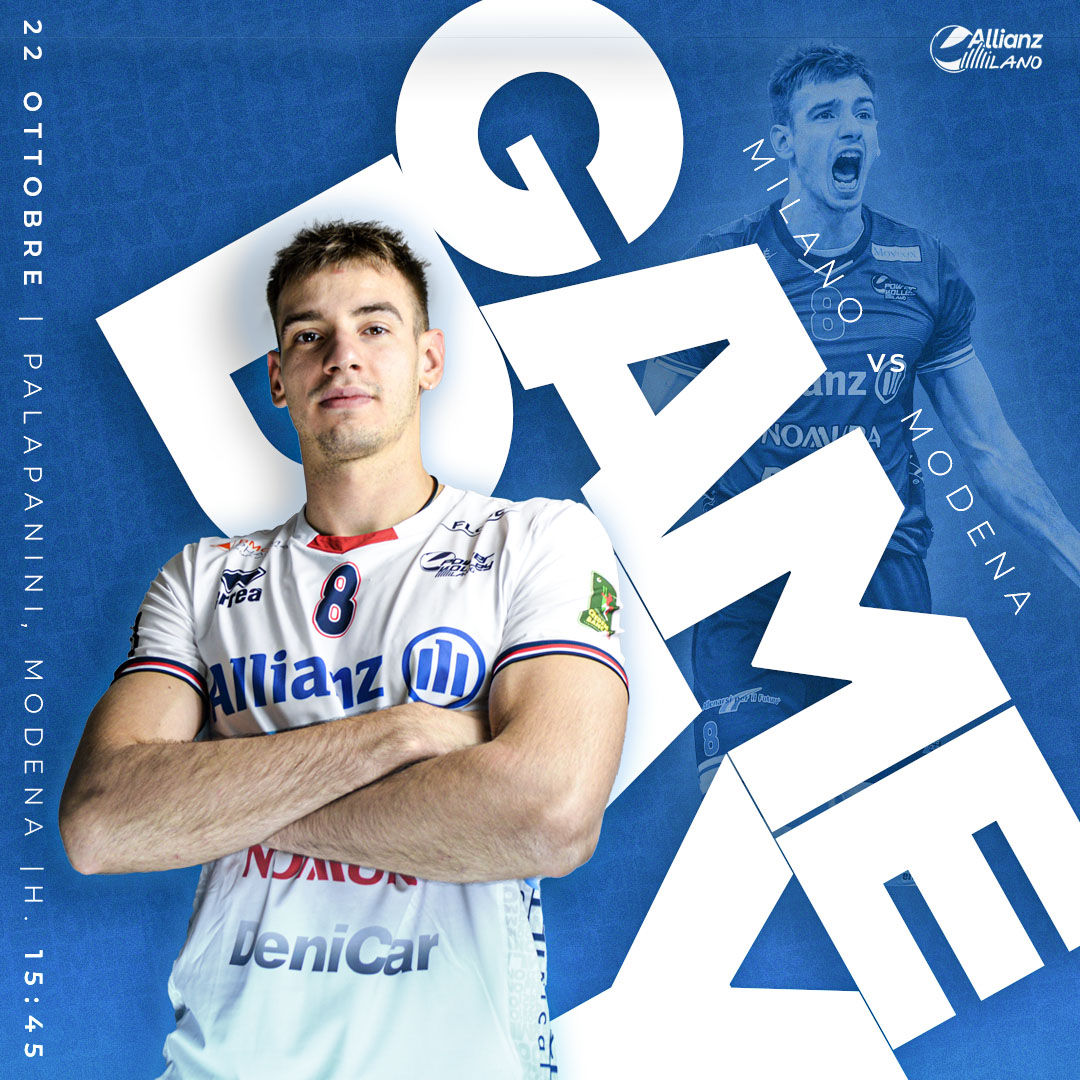 GAME DAY 🔥

🆚 Valsa Group Modena
🏟️ PalaPanini, Modena
📆 22/10/2023
⌚ 15:45
📺 RAI 2 e Volleyballworld.tv

#Superlega #ModenaMilano #OneMilano #AllianzMilano #ForzaMilano #Pallavolo #Volley #Volleyball