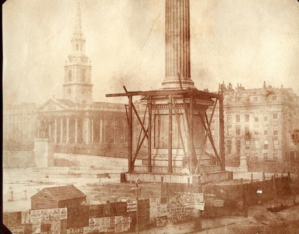 VinnieSull1van's tweet photo. The construction of #NelsonsColumn in #TrafalgarSquare, #Westminster, #London.
πΈ William Henry Fox Talbot, April, 1844
@WesternH3ritge @ChelseaDan5 @Britains___Pubs @mongsley @Full_3nglish @BrothersUncaged https://t.co/EcTOmRyHTX