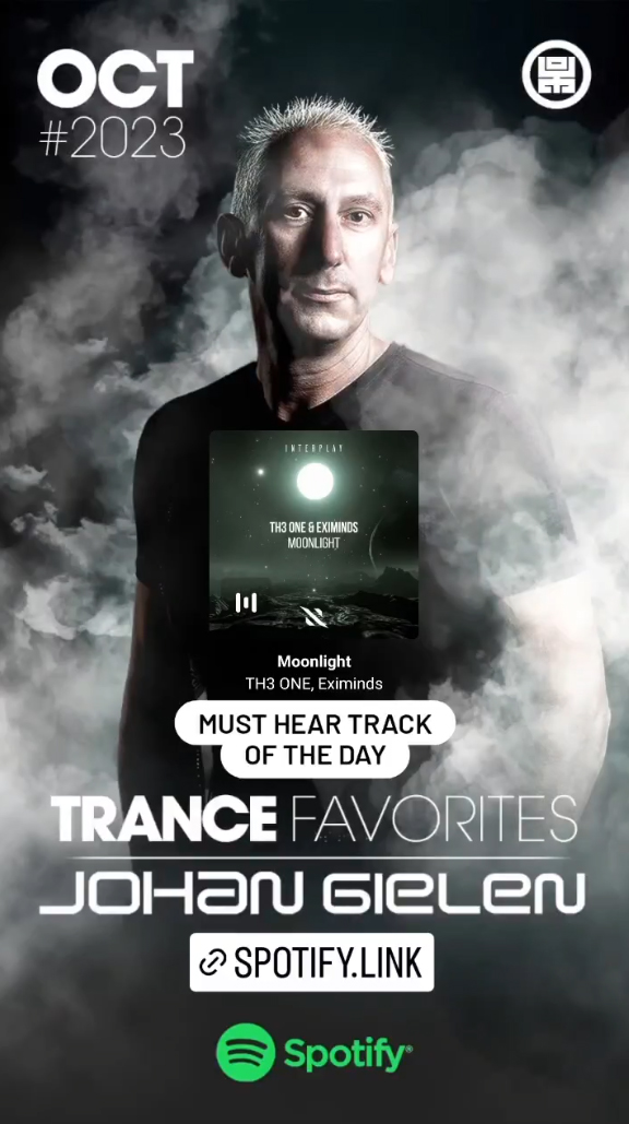 Thank you Legend for support @johan_gielen TH3 ONE & @Eximinds - Moonlight / @InterplayRec Beatport : beatport.com/release/moonli…