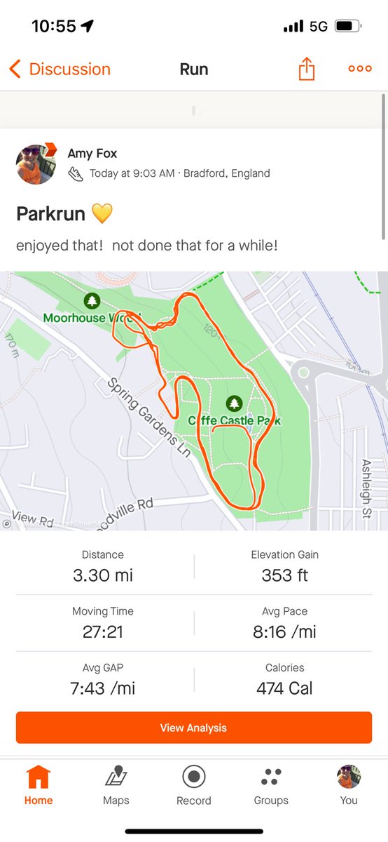 earlyyears2022's tweet photo. Not done a @parkrun @parkrunUK for well over a year! iโll take 27mins on that course! #running #cold #hills #thecliffe @TeachersRunClub https://t.co/yTlguUGS8h