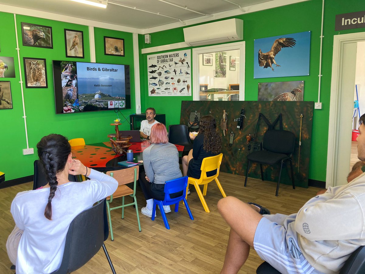 This week, our students delved into the avian world, discovering Gibraltar's vital role as a stop-over for migrant species. Thank you to the Gibraltar Ornithological and Natural History Society, specifically Vincent Robba and Dr Keith Bensusan, for their expert insights. #UniGib