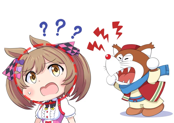 まるいもの認定されたファル子 #ウマ娘