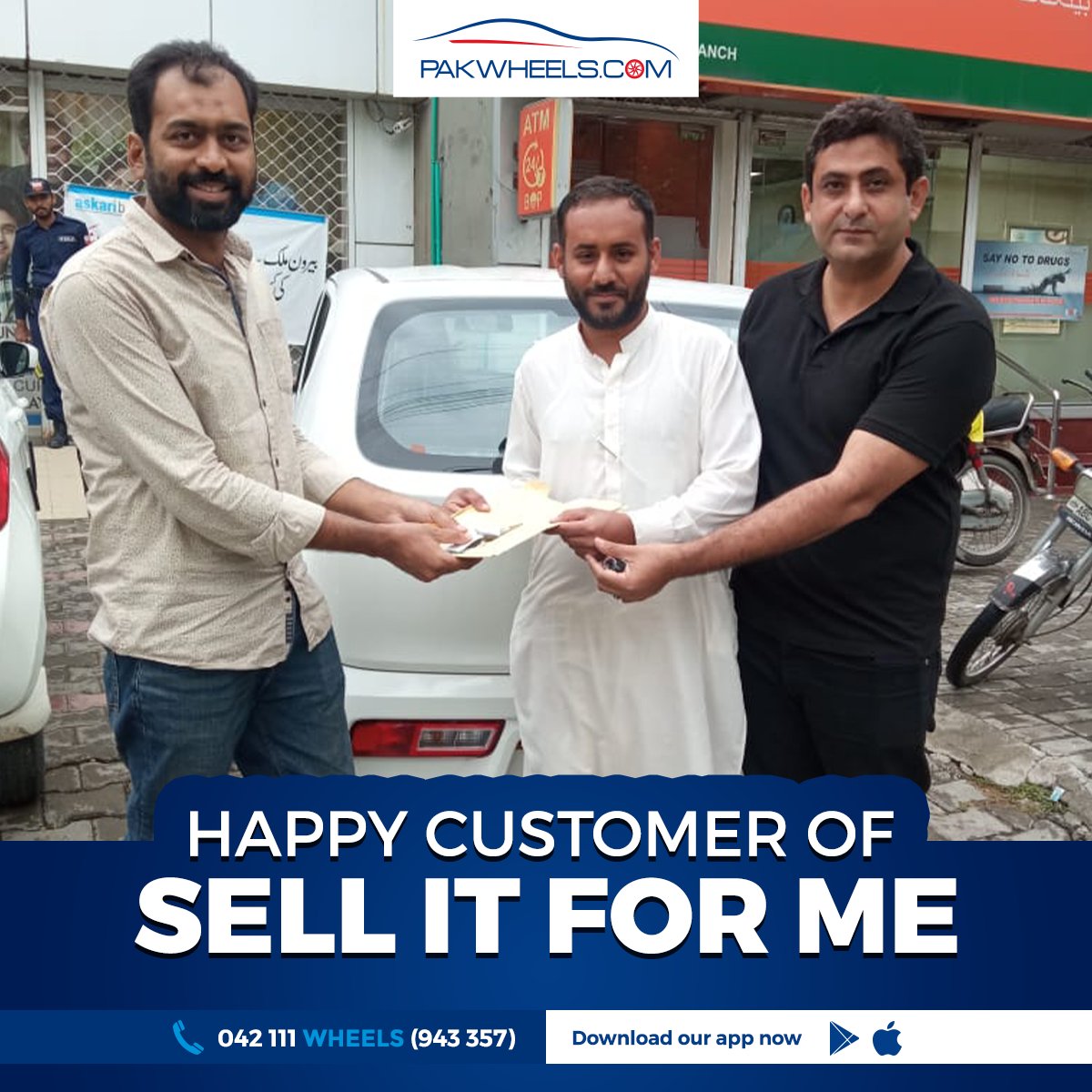 PakWheels's tweet photo. Sell your car hassle-free from the comfort of your home!
Read More: https://t.co/xNRAfZZSLz
#PakWheels #SIFM #SellItForMe https://t.co/9BqofT48tY