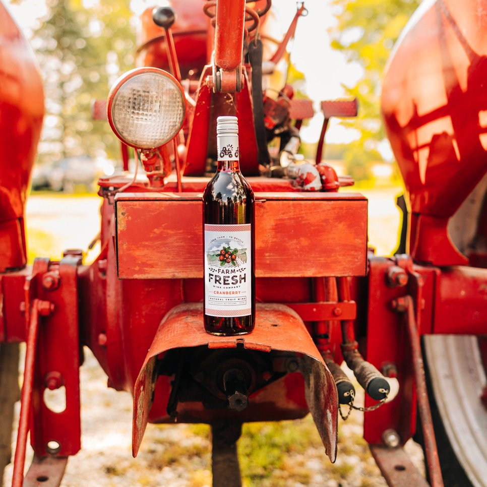 Who's going for a tractor ride this weekend? 🚜

#farmfreshwinecompany #cranberry #cranberries #cranberrywine #fruitwine #farmfresh #naturalwine #fruitwine #freshfruit #fruit #berrygood #morewineplease #fruityeah #winewinewine #wineyeah #winenot #lovethewineyourewith #winetime