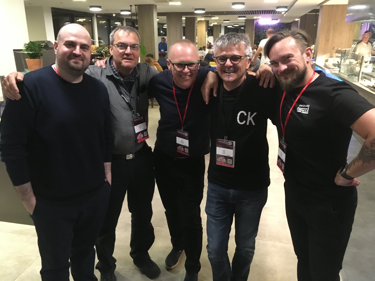 phurley's tweet photo. Absolutely fantastic conference. My first visit to Croatia.
Learned so much, reconnected with old friends and met so many new ones.
Thank you @Hroug_Croatia https://t.co/HsWxKvFlke