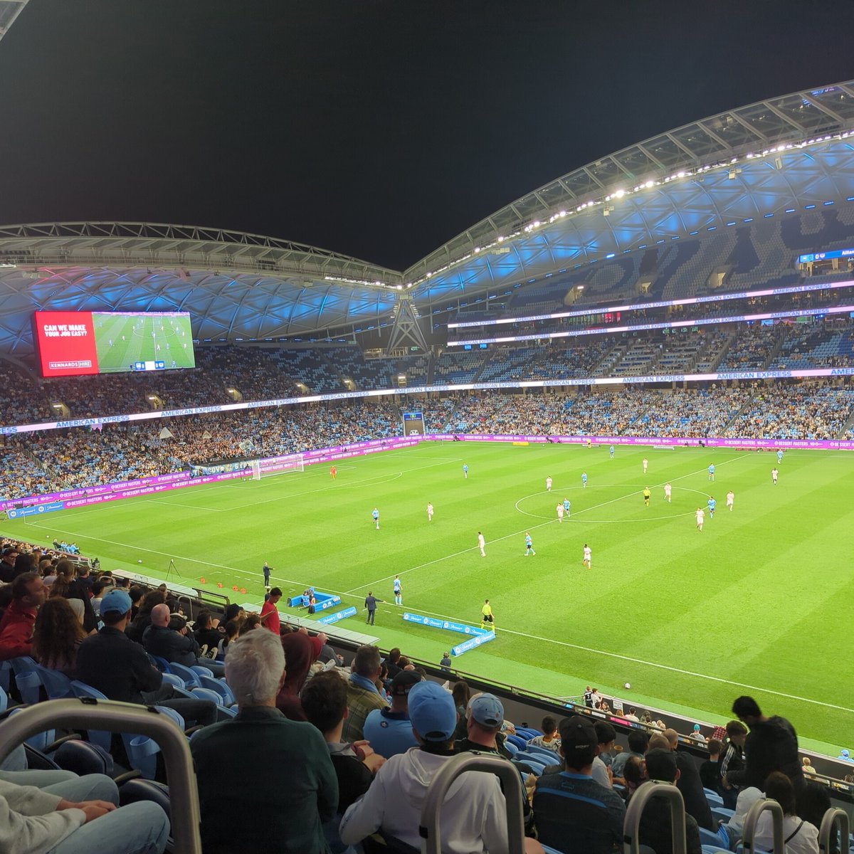 HunterFujak's tweet image. Sporting capital.

#SYDvMVC #BigBlue