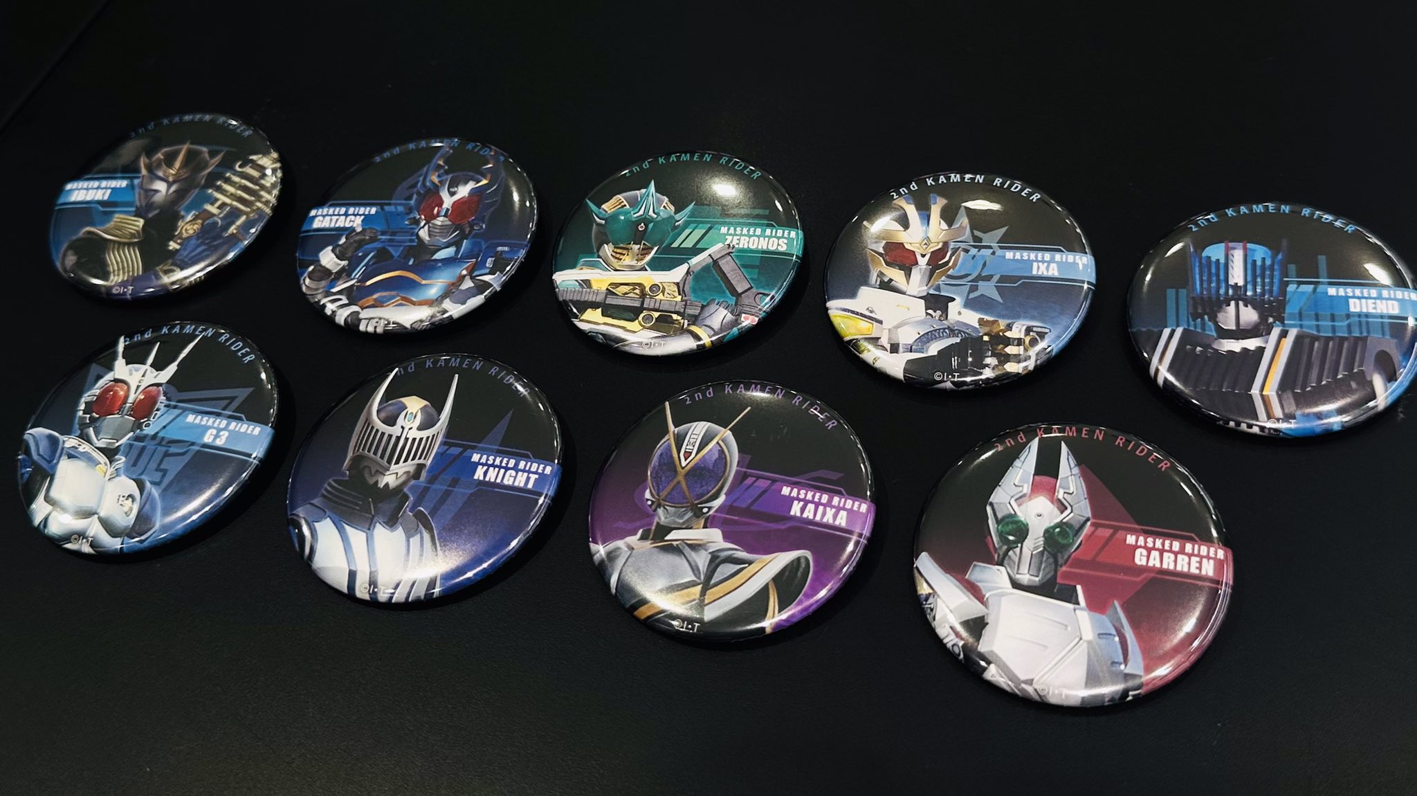 仮面ライダーギャレン 缶バッジまとめ売り 仮面ライダーギャレン 缶