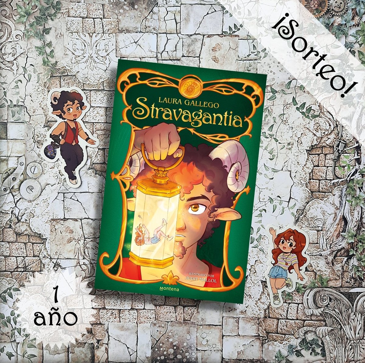 _LauraGallego's tweet photo. 🌟 ¡SORTEO! 🌟 
 
Con motivo del primer aniversario de la publicación de STRAVAGANTIA, ¡sorteamos un ejemplar dedicado + merchandising en cada una de nuestras redes sociales! 
 
Para participar, RT  y cuéntanos qué mundo fantástico te gustaría visitar. https://t.co/hlXqmxvuc8