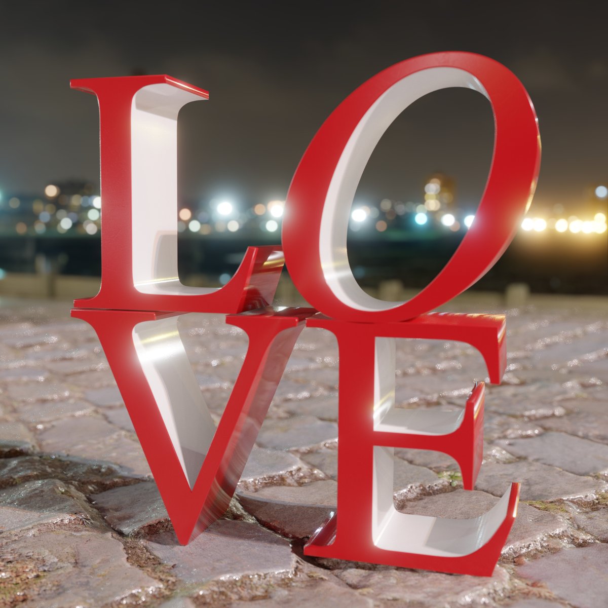 NobbyC123's tweet photo. 📷
LOVE
This tine a Blender render

#love #blender3d #renderlovers 
#render3d #cyclesrender 
#nftart #nightphotography https://t.co/3KmHTFrpTi