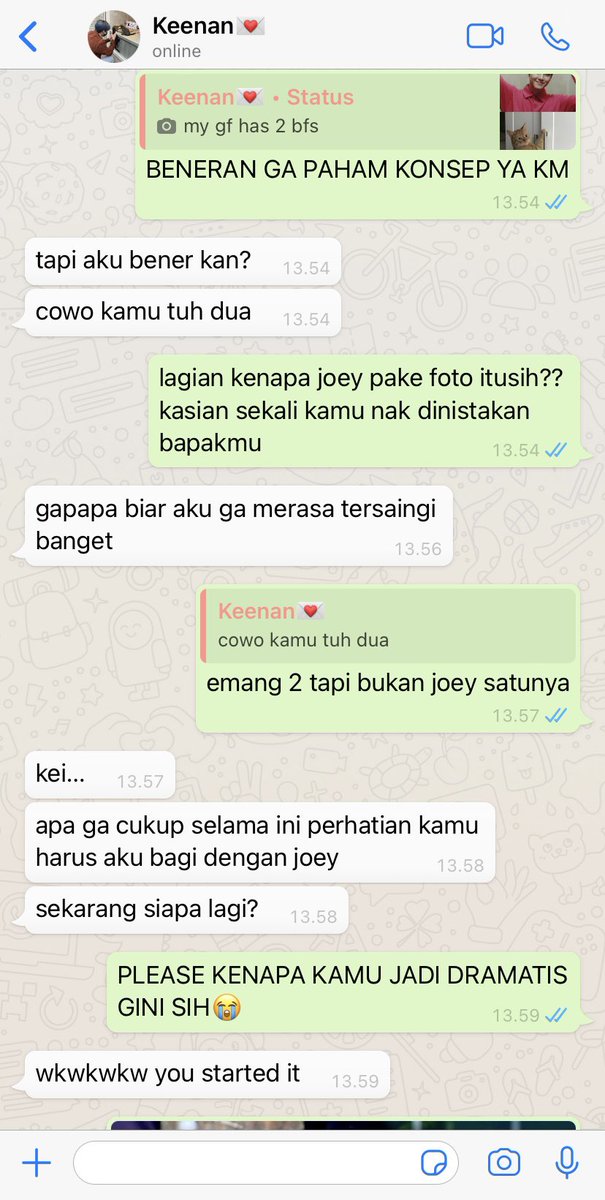 saginekale's tweet photo. diisengi balik malah dramatis, playing victim, guilt tripping #GADENG https://t.co/rlOUaQQPIz