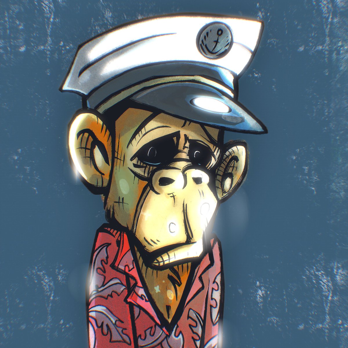 0xSull1van's tweet photo. Bulish @StupidosNFT 1/1 BAYC art! 🔥
Why so sad monkey?

Thx @22Fumar22. ♥️♥️♥️ https://t.co/8iR34TF4Y3