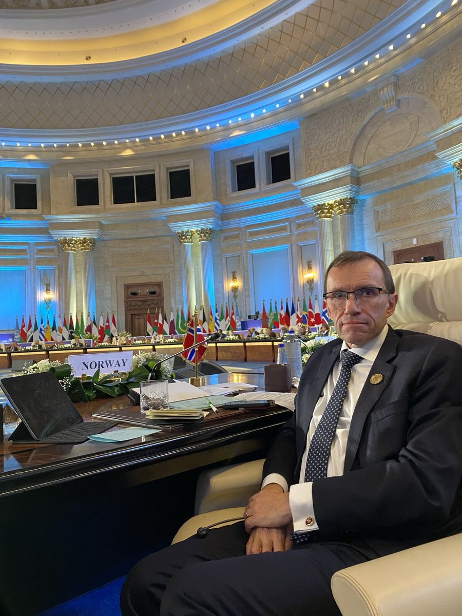 Today’s meeting in Cairo is taking place at a critical &amp; dangerous juncture – for Israelis, Palestinians and the entire Middle East. We thank Egypt for hosting this timely conference. International community must come together to help resolve the crisis.
 - FM <a href="/EspenBarthEide/">Espen Barth Eide</a>