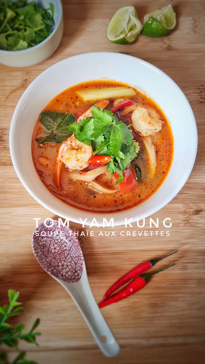 Voici une soupe qui vous réchauffera en ce début d’automne, le TOM YAM KUNG —-> youtu.be/xVFVPu8ZEM8?si…
Bon week end à tous et bon appétit 😋 
#asianfood #food #delicious 
#Thailand