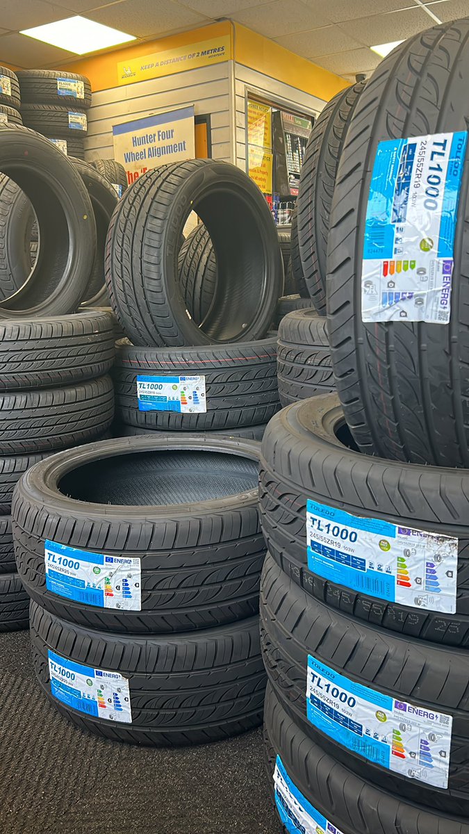 TheYannis's tweet image. Is there a more miserable place in the world? £300 for 2 tyres. “Would you like your tyres aligned at the same? It will stop the tyres from buckling”. Yeah sure!  That’s £370.
WTF 🥴, surely making the tyre straight is part of the job. #ripoffbritain #greasemonkey