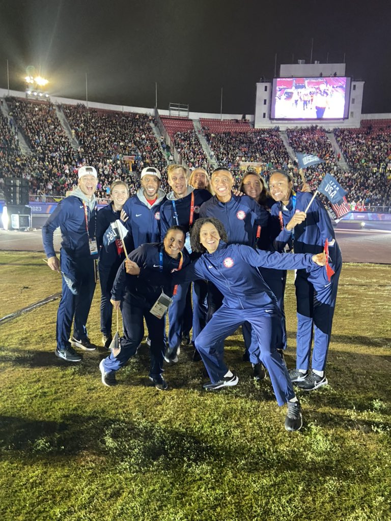 USAB 3X3 Squad Strong‼️ Pan Am Games 2023 🇺🇸 Santiago, Chile Opening Ceremony