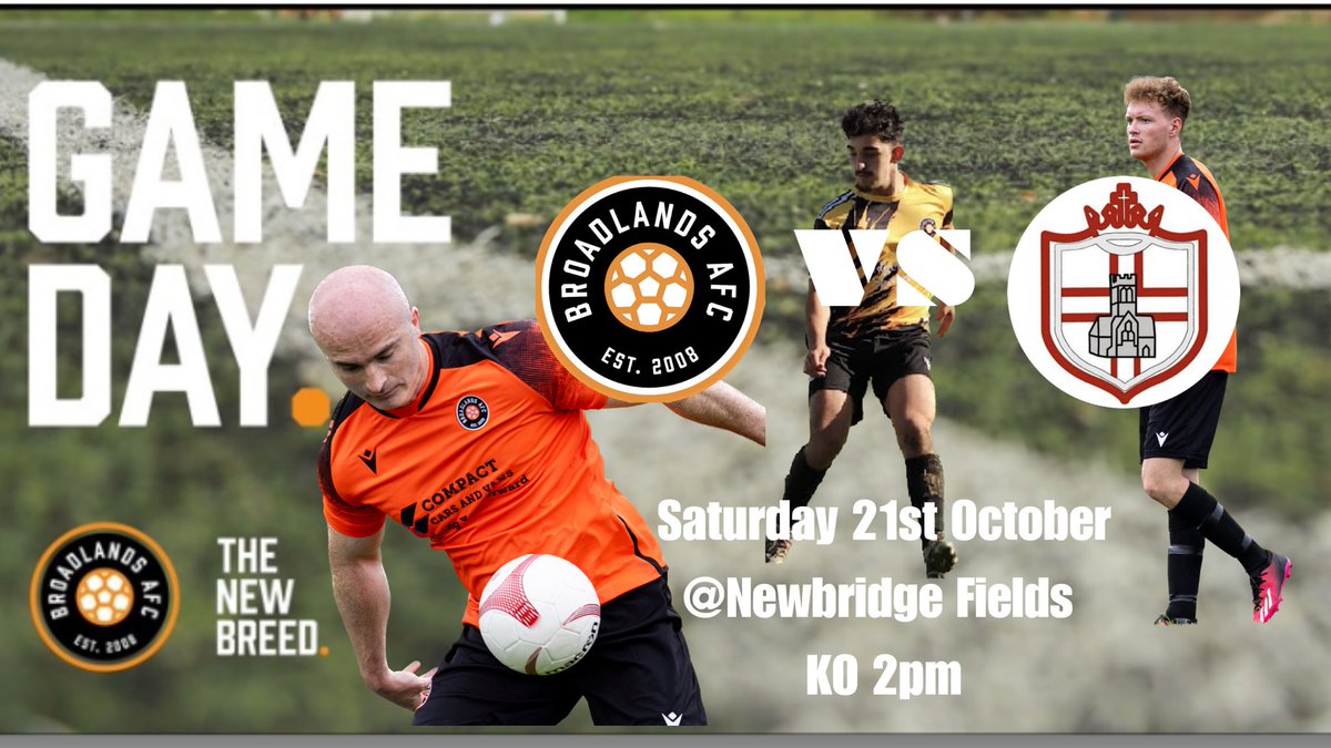 BroadlandsAfc's tweet photo. Game Day UTFB 🧡🖤 https://t.co/o6t8GSZp4L