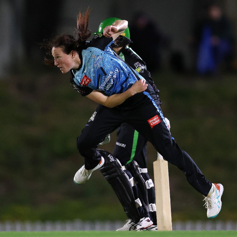 cricinfo's tweet photo. 18 FOR 8! 🤯 #ASvMS #WBBL09