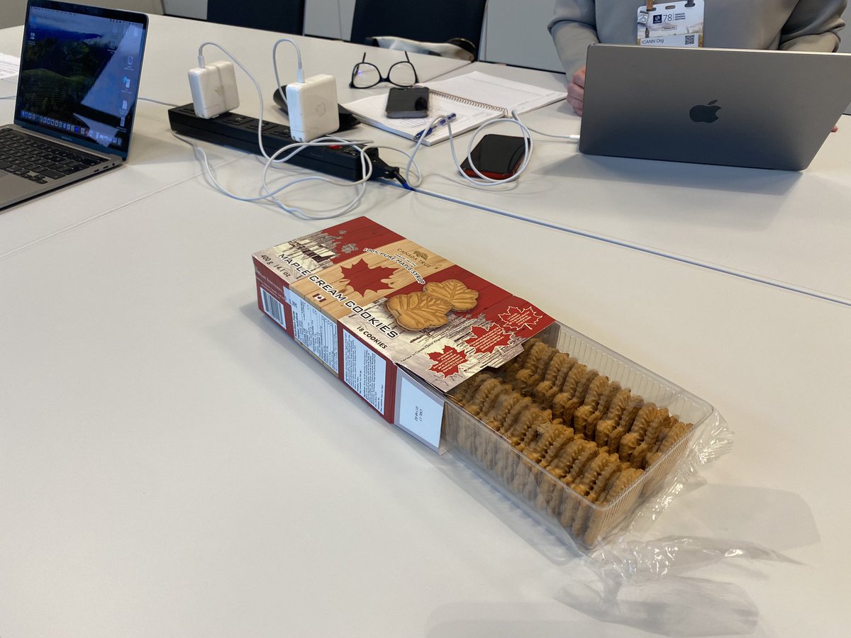 If you want to find the Ombuds at #icann78 you can follow my cookie crumbs.