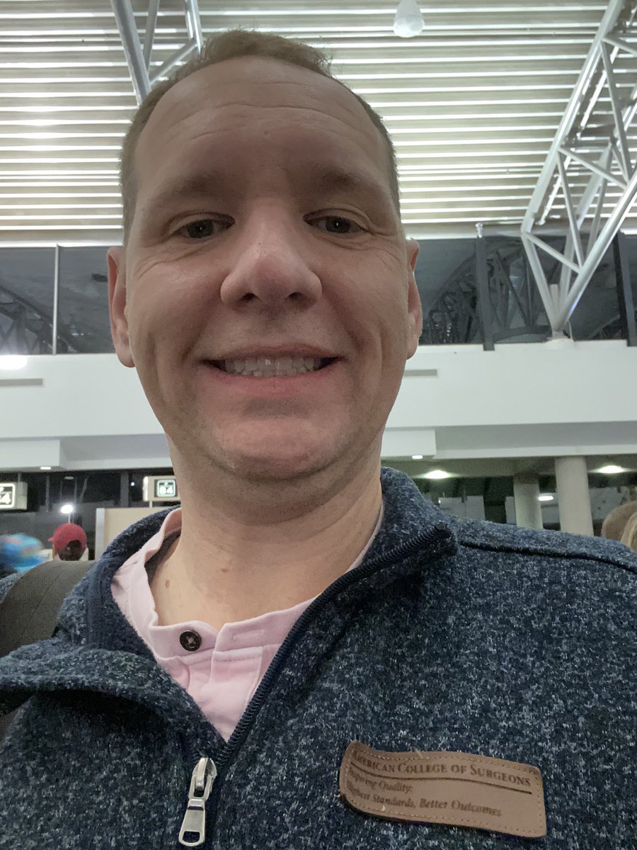 JPWilsonMD's tweet photo. .@AmCollSurgeons fleece on.  Headed to #ACSCC23 for @SurgeonsVoice @acsYFA @AmColSurgCancer @FloridaACS @UFSurgery meetings! https://t.co/71mvkPv2bH