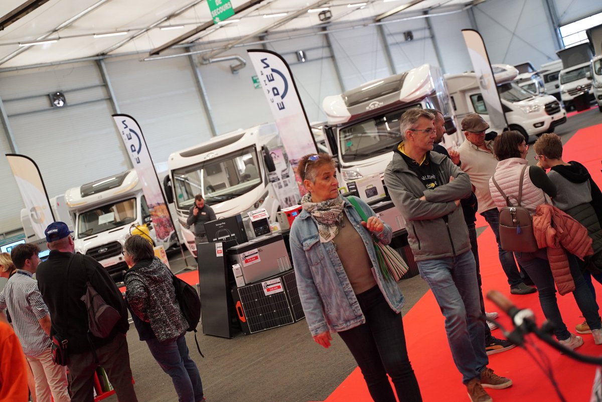 ToursAutoMobile's tweet photo. Envie d'évasion ? ⛺

Retrouvez un large choix de camping-cars, vans et caravanes au salon Tours Auto &amp; Mobile à l'intérieur et à l'extérieur du Hall B 😊 https://t.co/prUQsXTV9b