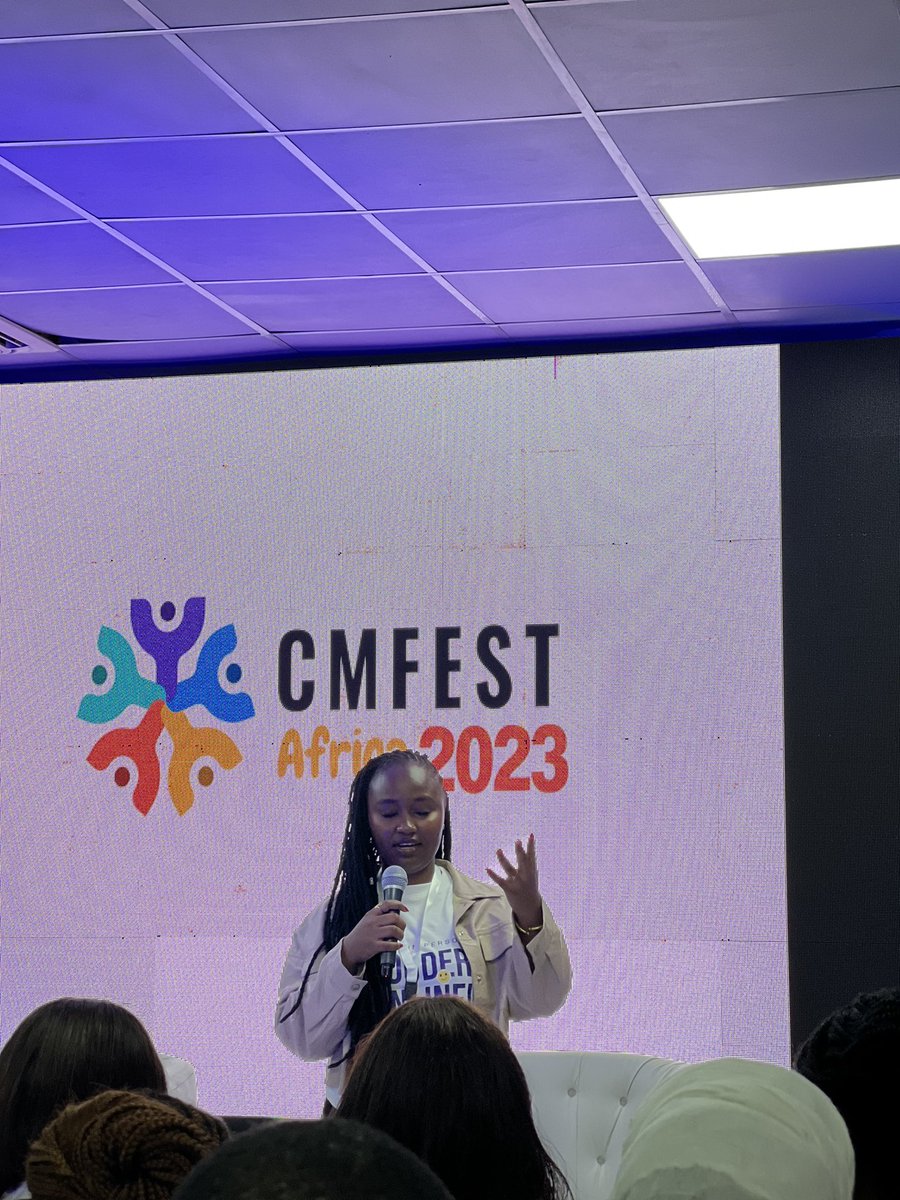 “As a community manager, you need to be empathetic and develop the skill of listening.” ~ @TabithaKavyu #CMFest23 #CMFestAfrica