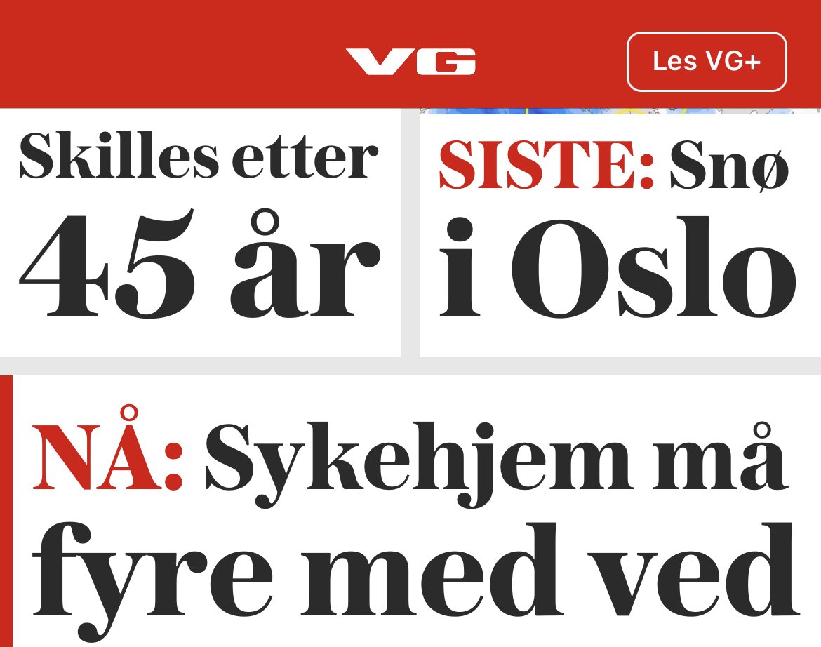 Verden går under