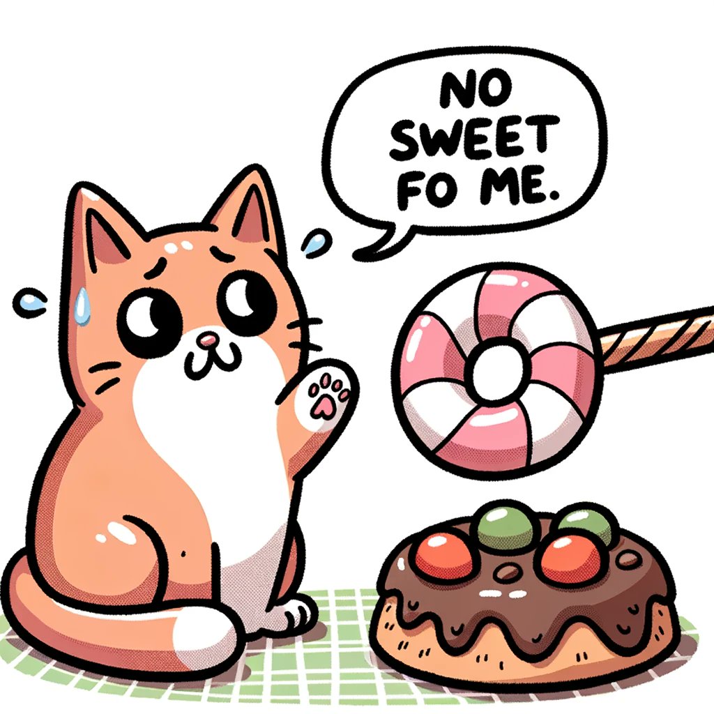 NotaBeneOne's tweet photo. 💡 Fun Fact: Did you know cats can't taste sweetness? They lack the specific taste receptors on their tongue to detect it. So, if your cat isn't interested in your ice cream, now you know why! 😸
#CatTasteFacts #NoSweetForKitties #IceCreamPuzzle https://t.co/t1yiBnqcDm