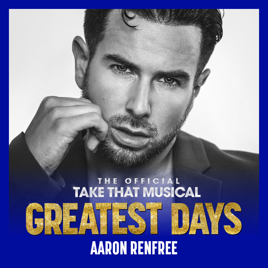 Everyone, everyone @AaronRenfree will be taking over our Instagram stories today! 🤳 Aaron will be serving up an exclusive day in the life of a choreographer at #GreatestDaysMusical. @takethat #TakeThat