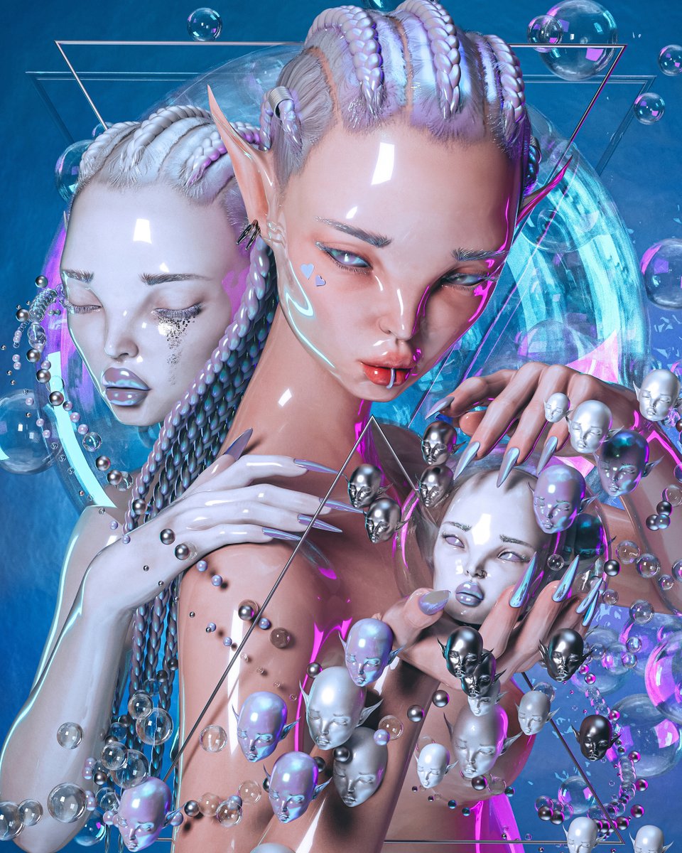 Good morning, friends ! 🩵
New art "𝐈𝐧𝐬𝐢𝐝𝐞 𝐘𝐨𝐮𝐫 𝐌𝐢𝐧𝐝" 👥🖌️ on 𝐎𝐁𝐉𝐊𝐓
Link below ↓