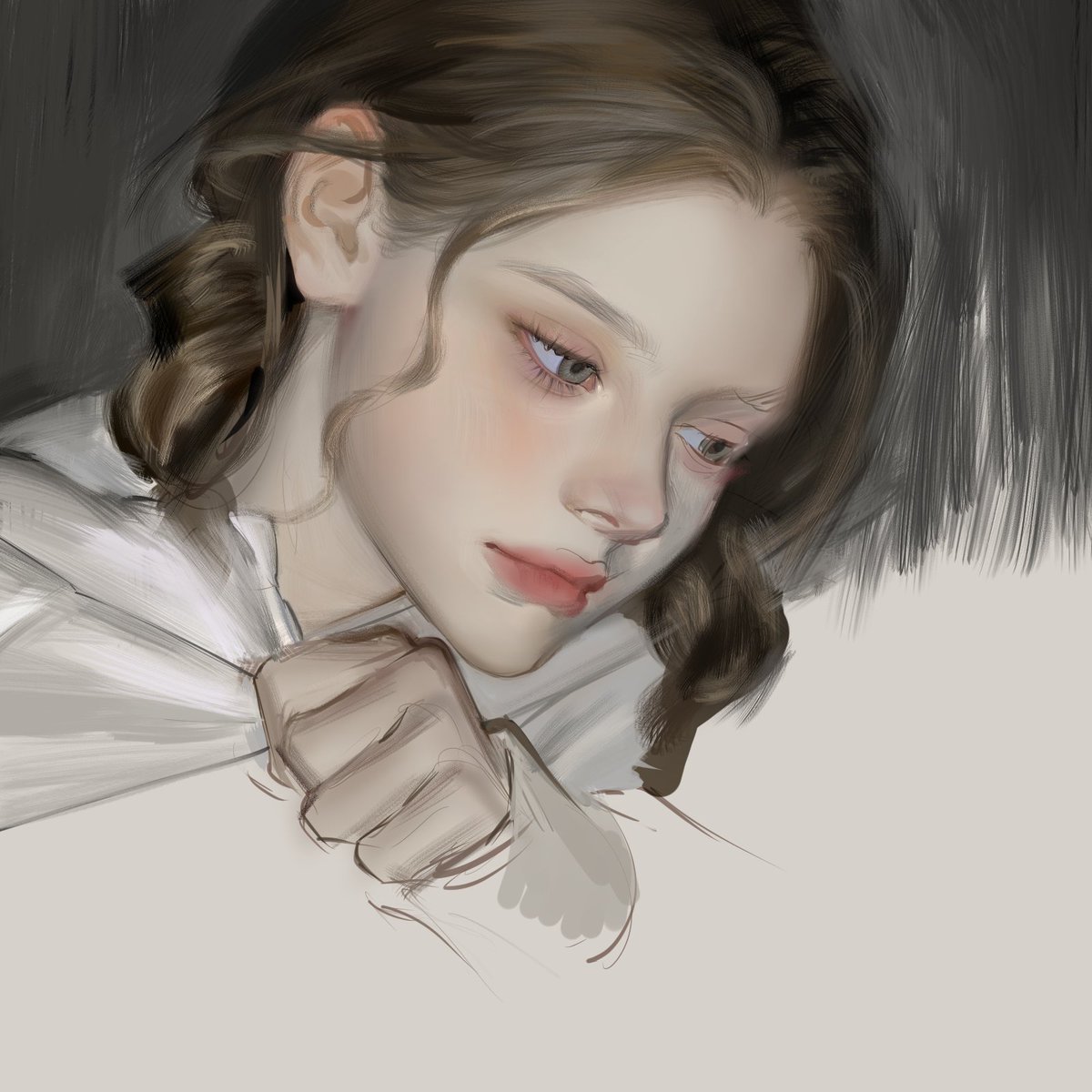 「했던모작」|묵음のイラスト