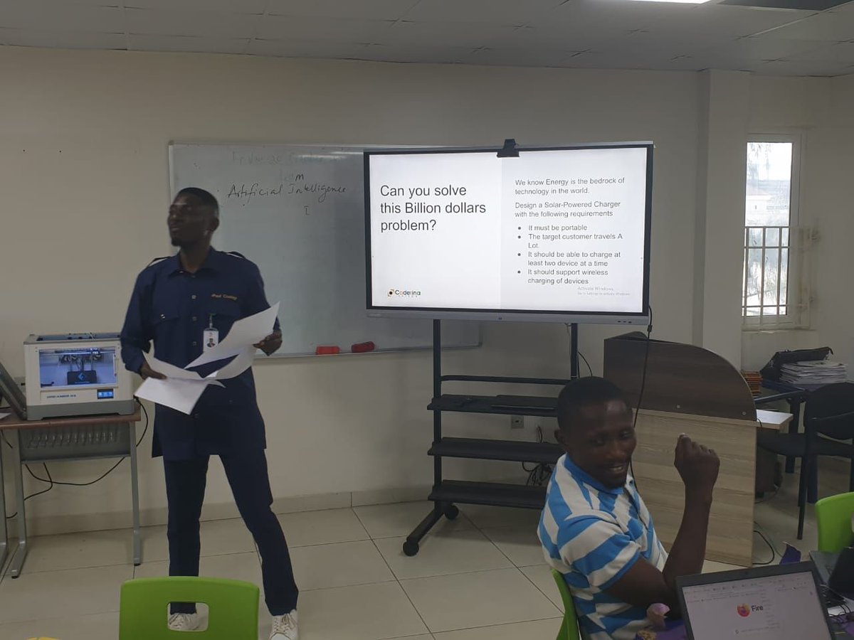 coderina's tweet image. We had a session training the teachers on how the technology works.
Join us today, give your wards the best future they deserve
#coderinaib
@sap4good @dowNewsroom @NigEducation @FIRSTLEGOLeague @Coderina @Ford @firstweets @LEGOFoundation
#steam