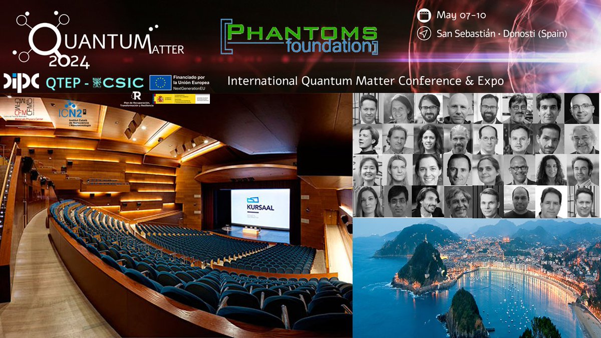 Check the list of already confirmed speakers at QUANTUM MATTER 2024 !! looks terrific! and many more surprises to come - Book your agenda quantumconf.eu/2024/