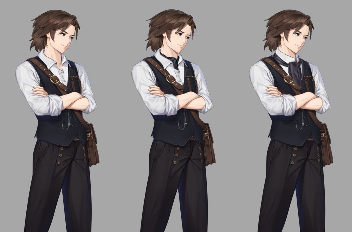 chronobabes's tweet photo. The process of creating a character is tough. How would a young scientist from a noble family look at the beginning of the XX century? #indiegame #sketch https://t.co/ciN4vHpSfn