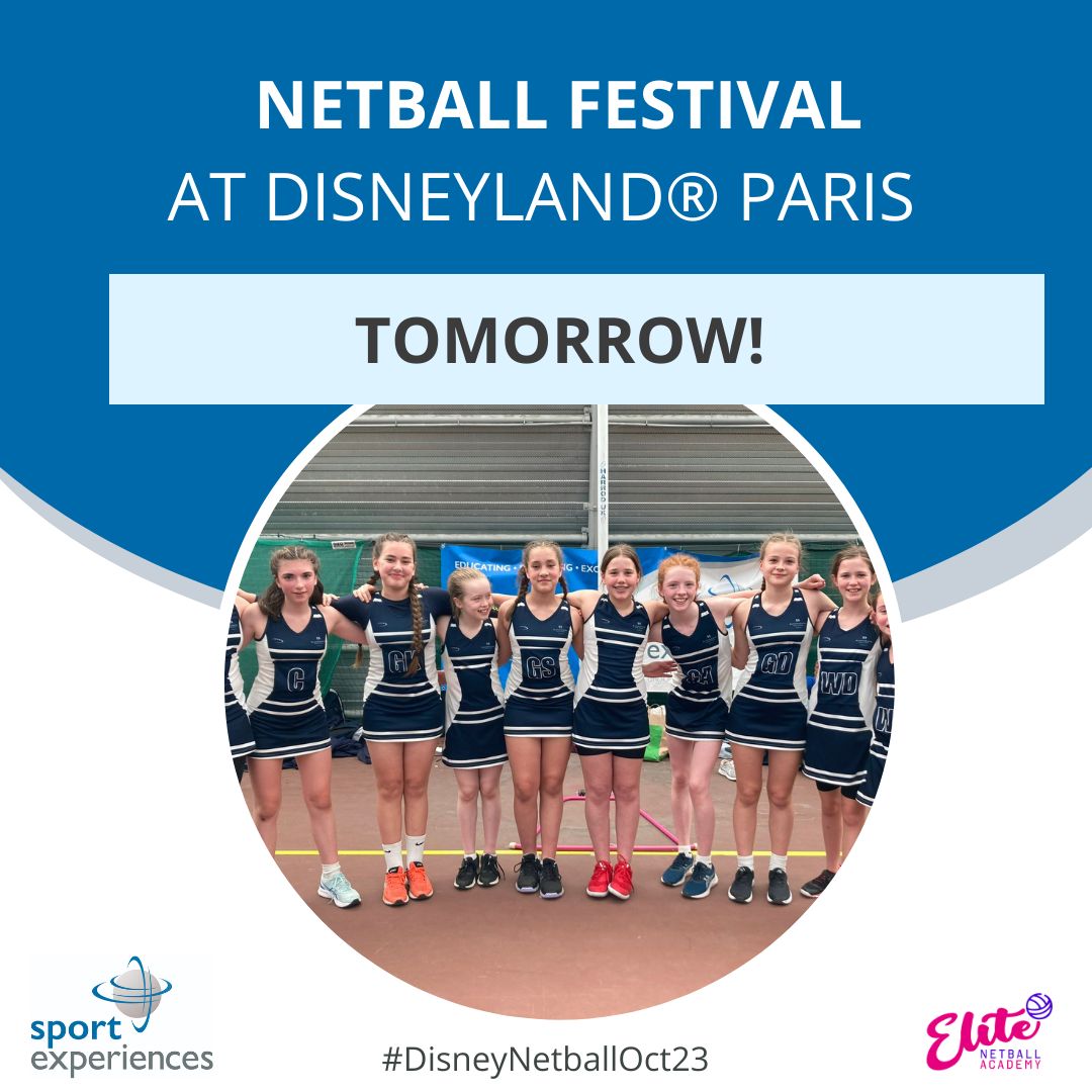 SportExps's tweet photo. We had some great submissions from our last Netball Festival at Disneyland, but can this one be better?
Don't forget to use our hashtag #DisneyNetballOct23 and have a great time!
#spoerts #disney #netball #school #travel https://t.co/aEBg5bz51K