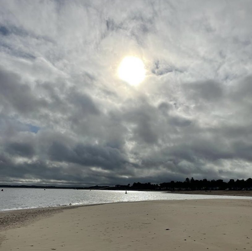 Not as stormy here today, at #PortofWells #NorthNorfolkCoast but the sea & sky still wild & full of energy #WellsNexttheSea but, amongst the energy, you can still feel the calm. “ Fresh Air & Freedom “