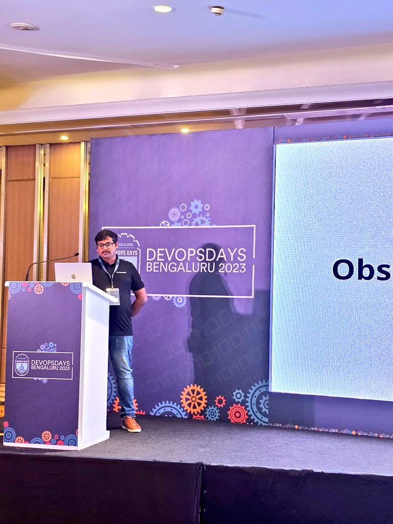 devopsdays_blr's tweet image. We have @manageengine telling us more about ManageEngine, observability, DEM, alarming!!

Thank you @manageengine for being our sponsor. #DevopsDaysBLR  is possible because of you 💖