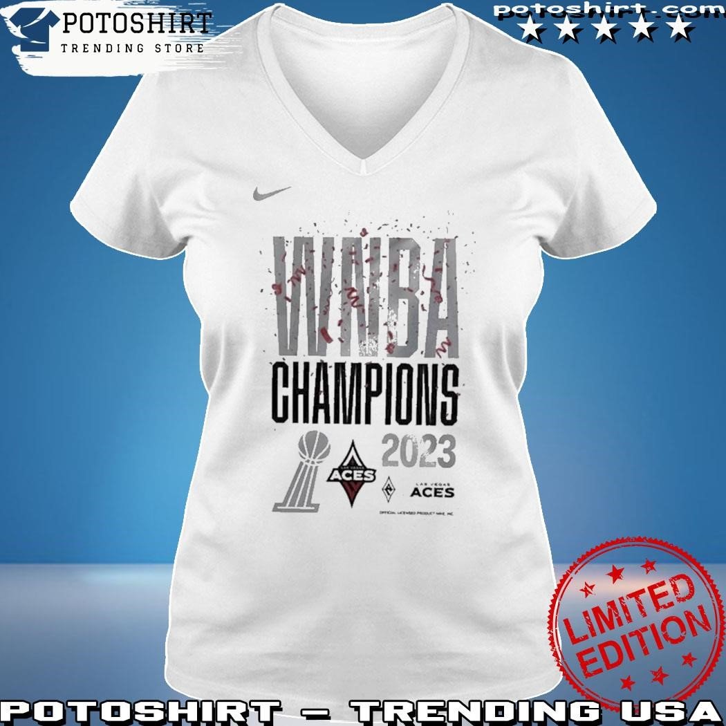 Las Vegas Aces Nike 2023 WNBA Finals Champions T-Shirt