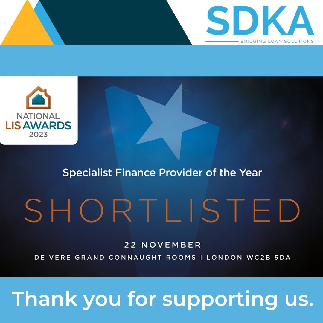 sdka_ltd's tweet photo. We’ve been shortlisted at the National Landlord Investment Show awards, in the category Specialist Finance Provider of the Year.  

Please vote here to support us: https://t.co/lCKAArAcmd

#welovetolend #bridginglender #bridgingfinance #awards https://t.co/vQoKoG0Zoz