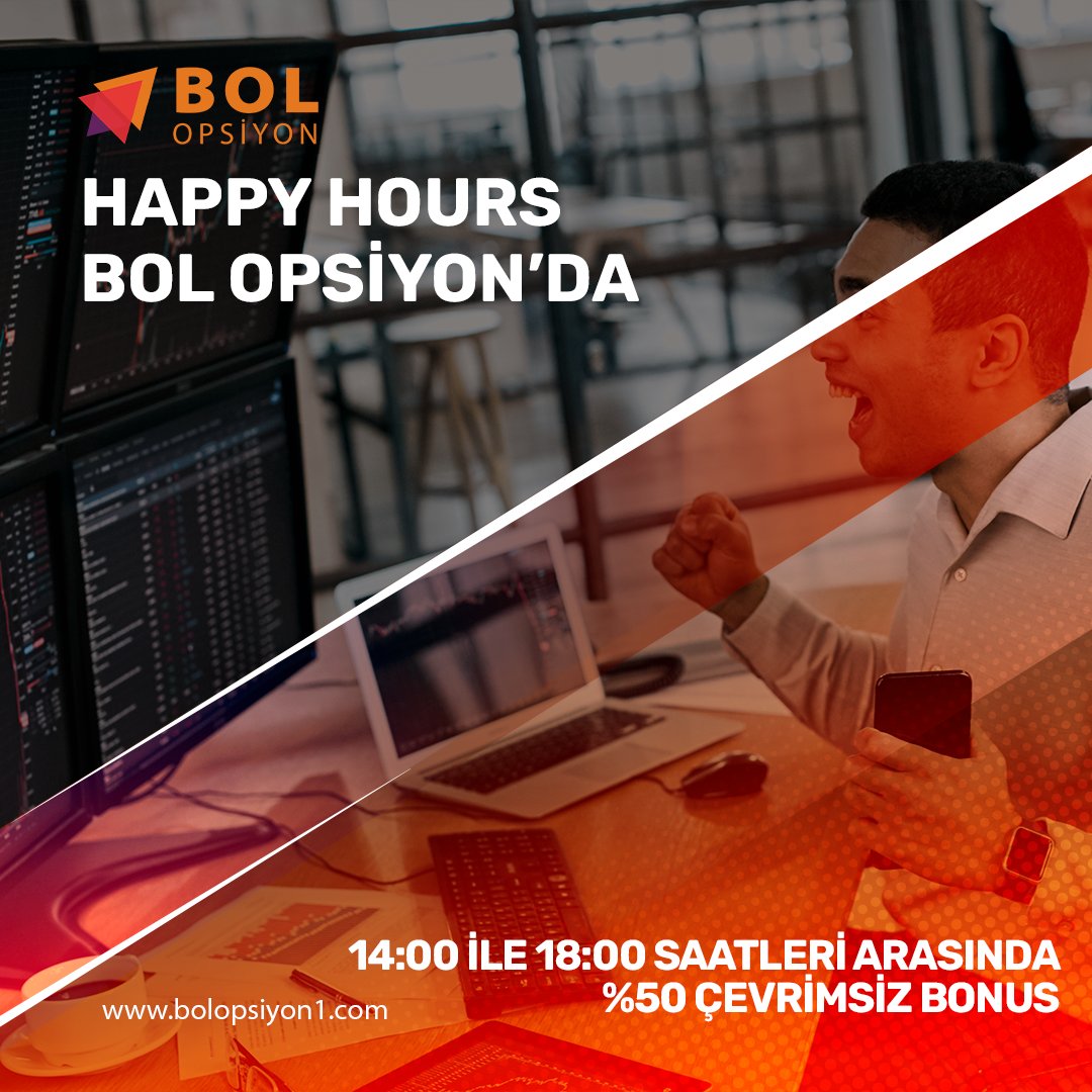 bolopsiyon's tweet photo. Happy hours ile saat 14:00-18:00 arası ekstra %50 çevrimsiz bonus kazan! Kazancına kazanç kat.
#denemebonusu #freebet #freespin #bonus #Bolopsiyon https://t.co/NZ6kSHgfjd