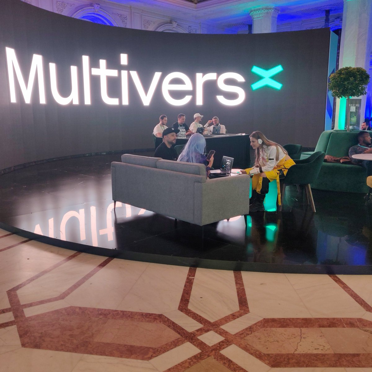 webchain_ro's tweet photo. 🔥Feeling the energy here at xDay 2023! We are thrilled to be part of this incredible event in Bucharest, Romania.
Together, we're exploring groundbreaking ideas in #blockchain, #AI, #fintech and the ever-evolving #metaverse.
#xday2023 #TechInovation #MultiversX https://t.co/4HKlgvex7M