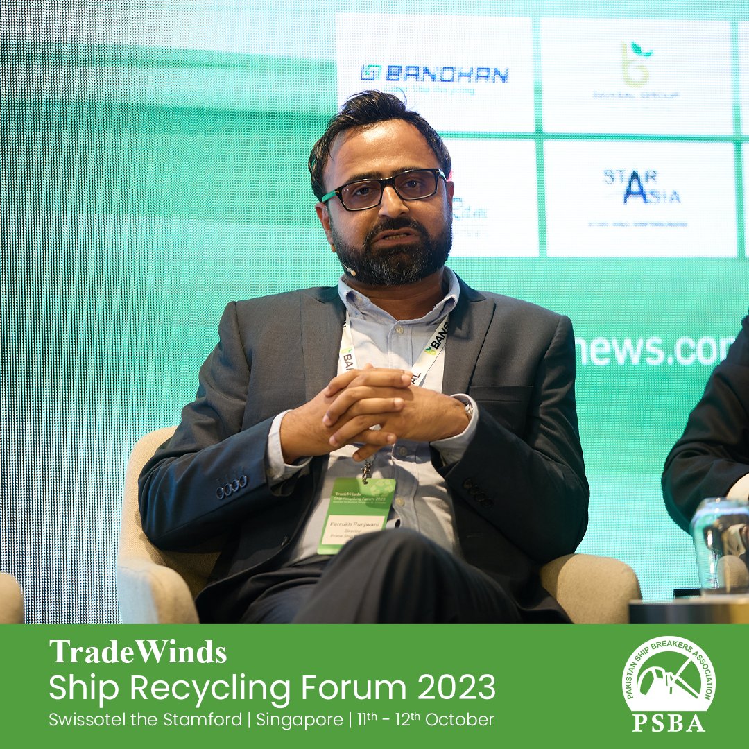 PsbaOfficial's tweet photo. The Trade Winds Ship Recycling Forum 2023 held at the Swissotel The Stamford, Singapore, on October 11th and 12th, 2023, was a pivotal platform for insightful discussions on the ship recycling industry. The PSBA delegation played a significant role in this event.

#TradeWinds2023 https://t.co/NbYzM4MEmz