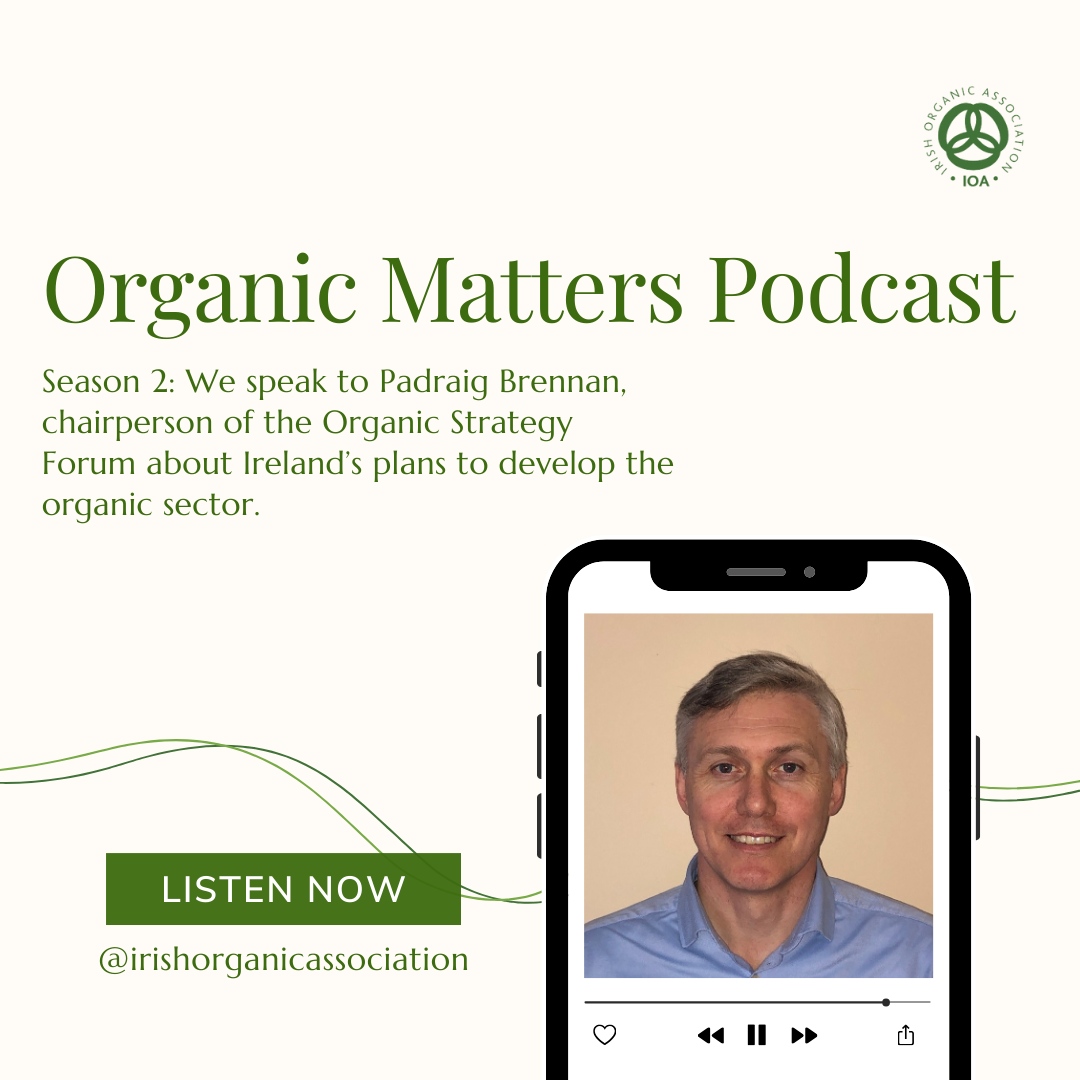 This week on Organic Matters, we speak to Padraig Brennan, chairperson of the Organic Strategy Forum about Ireland’s plans to develop the organic sector going forward and the recently launched online Organic Trading Hub @agriculture_ie Listen: here 👉🏼 bit.ly/3ZZdcJ4