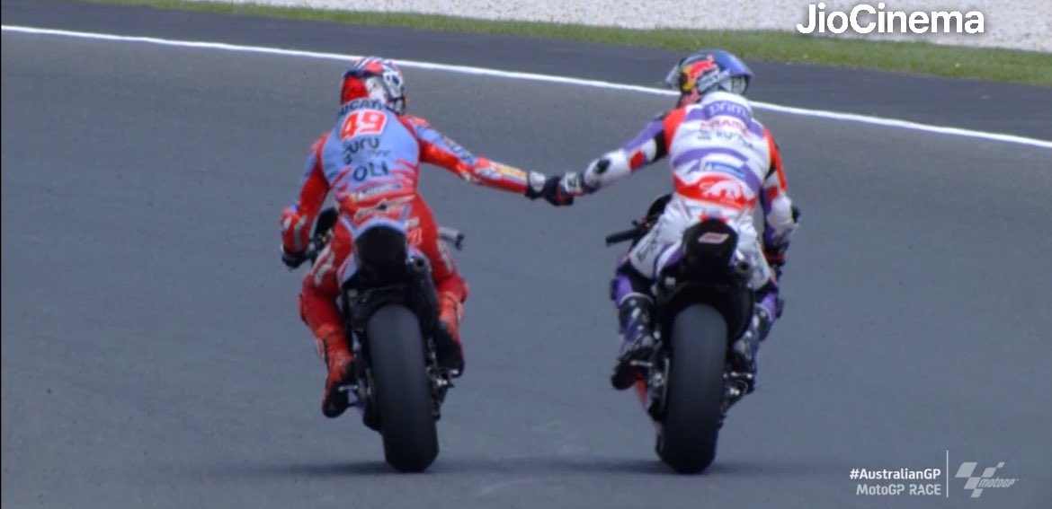 shirajdkad's tweet photo. High on emotions @MotoGP https://t.co/LkWkzD9ozc
