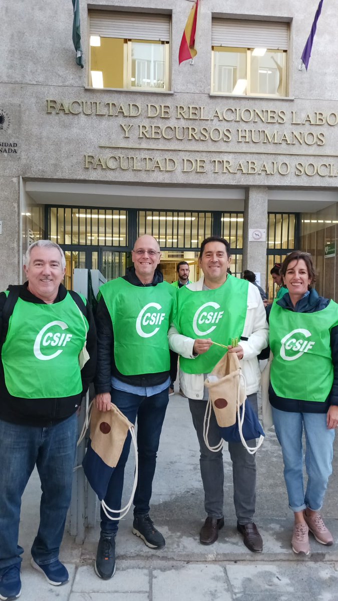 CSIFAndalucia's tweet photo. 🟢 Sabes que cuentas con CSIF para luchar por tus derechos y para acompañarte en los pasos importantes en tu carrera profesional.
Acude a nuestras sedes o secciones sindicales para lo que necesites. #CSIFPorTiContigo https://t.co/Y8eHSZ2Xzi