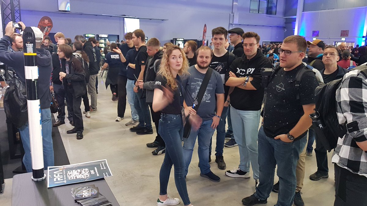 rfa_space's tweet image. We are at the @spacecreatorday! Visit us at our booth and have the chance to win merch and a Lego RFA ONE! 🚀

(But be aware: the quiz is not that easy...)

#SpaceCreatorDay
#TeamSpace