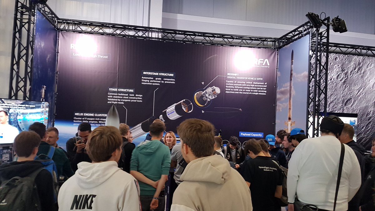 rfa_space's tweet image. We are at the @spacecreatorday! Visit us at our booth and have the chance to win merch and a Lego RFA ONE! 🚀

(But be aware: the quiz is not that easy...)

#SpaceCreatorDay
#TeamSpace