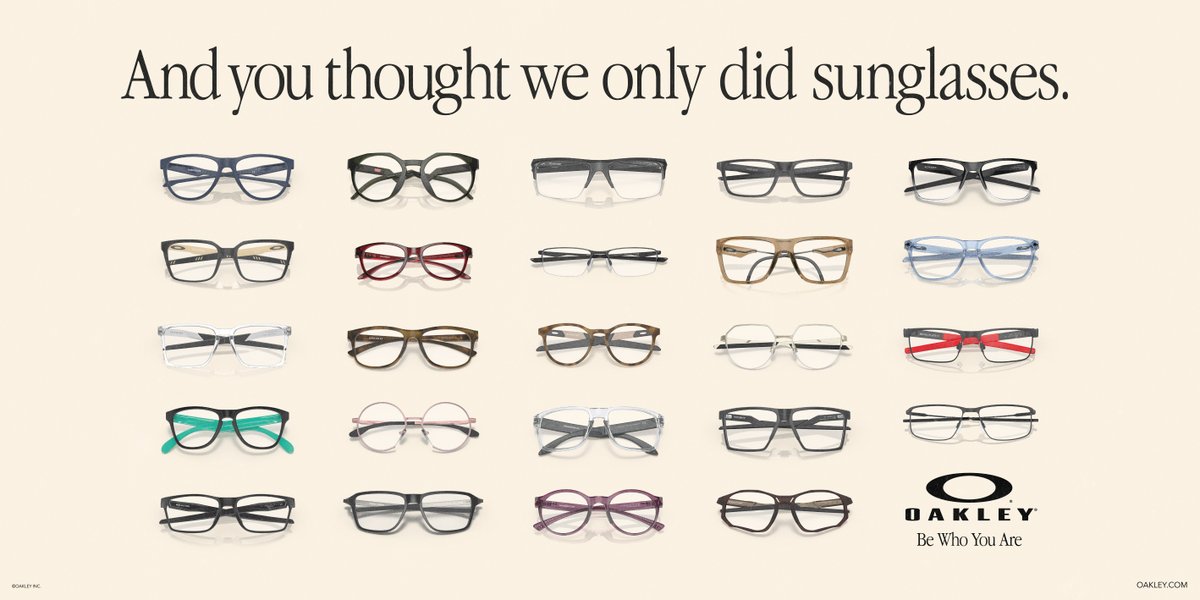 Praills's tweet image. Oakley Authentic prescription eye wear available @Praills, and in sunglasses as well.
Book your Eye Exam now on 01329 280250.