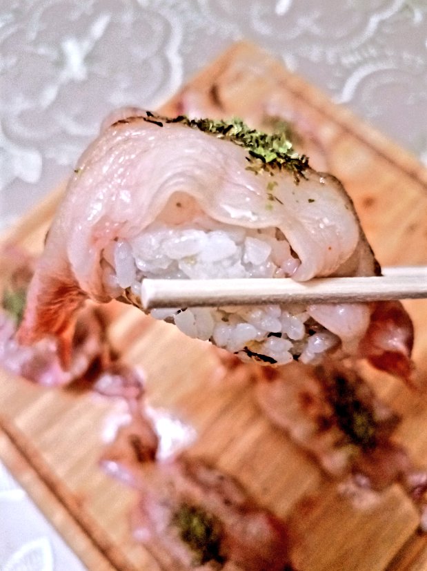 Homemade wagyu sushi 🍣