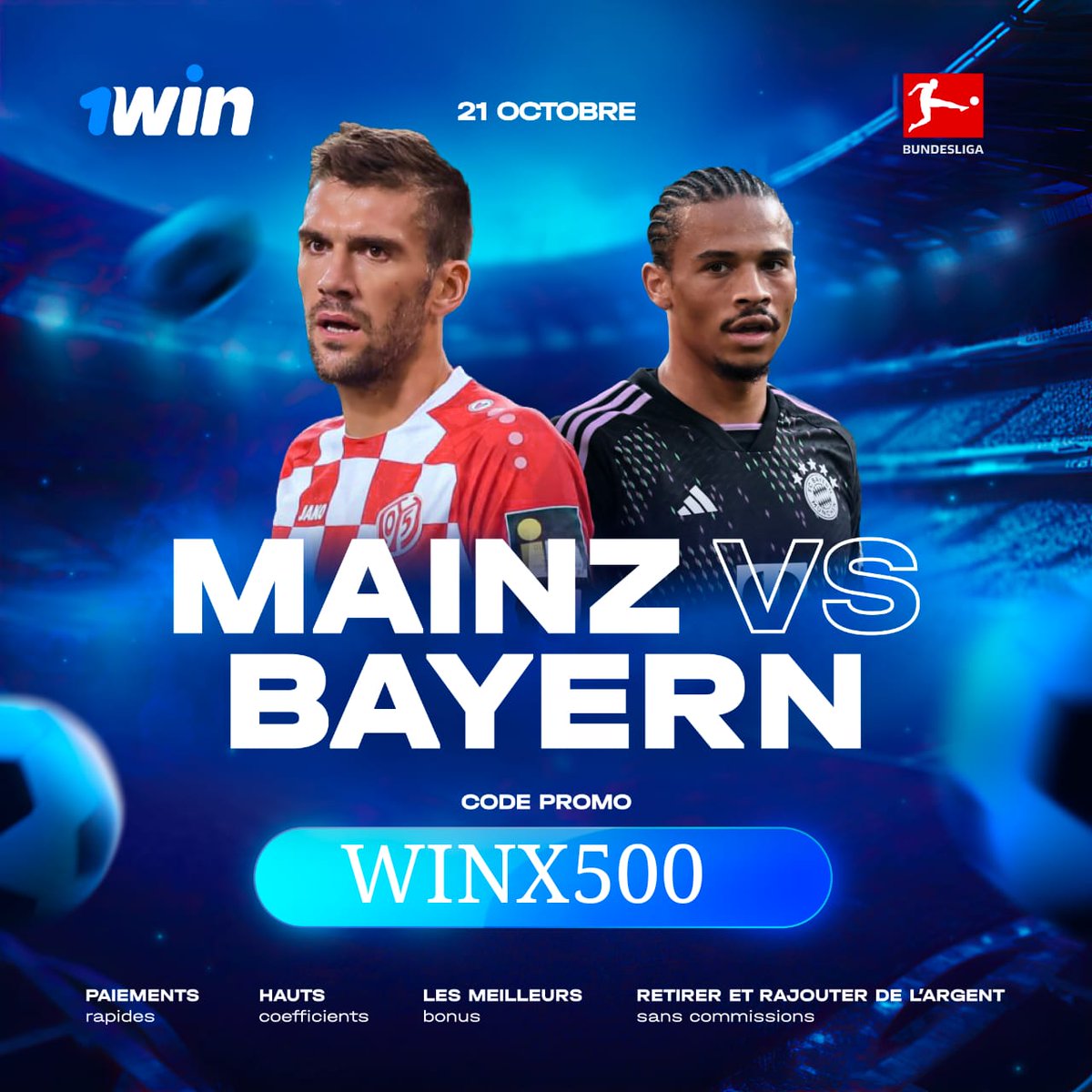 N4400_'s tweet image. Les matchs le plus attendus de la journée. 🔥

Faîtes vos paris: 1whnxe.top
Code Promo : WINX500

#LaLiga #1WIN #1winner #Bundesliga #RealMadrid
