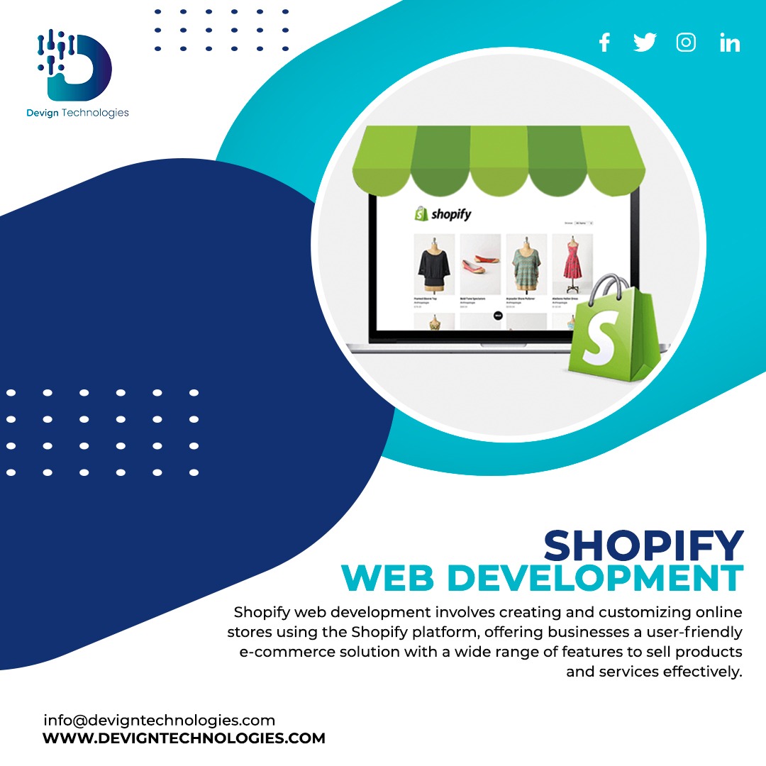 devigntech's tweet photo. Elevate Your E-Commerce Game! Our Shopify Web Development services will make your online store stand out. Ready to level up your business? Let's get started. 💻

Visit Our Website: https://t.co/EvfvbTrNnB

#ShopifyStore #EcommerceSolutions #OnlineBusiness #WebDevelopment https://t.co/DUIcoxlLiW